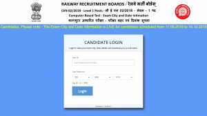 Download RRB Group D Admit Card