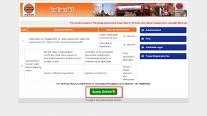 IOCL Technical, Non-Technical Recruitment